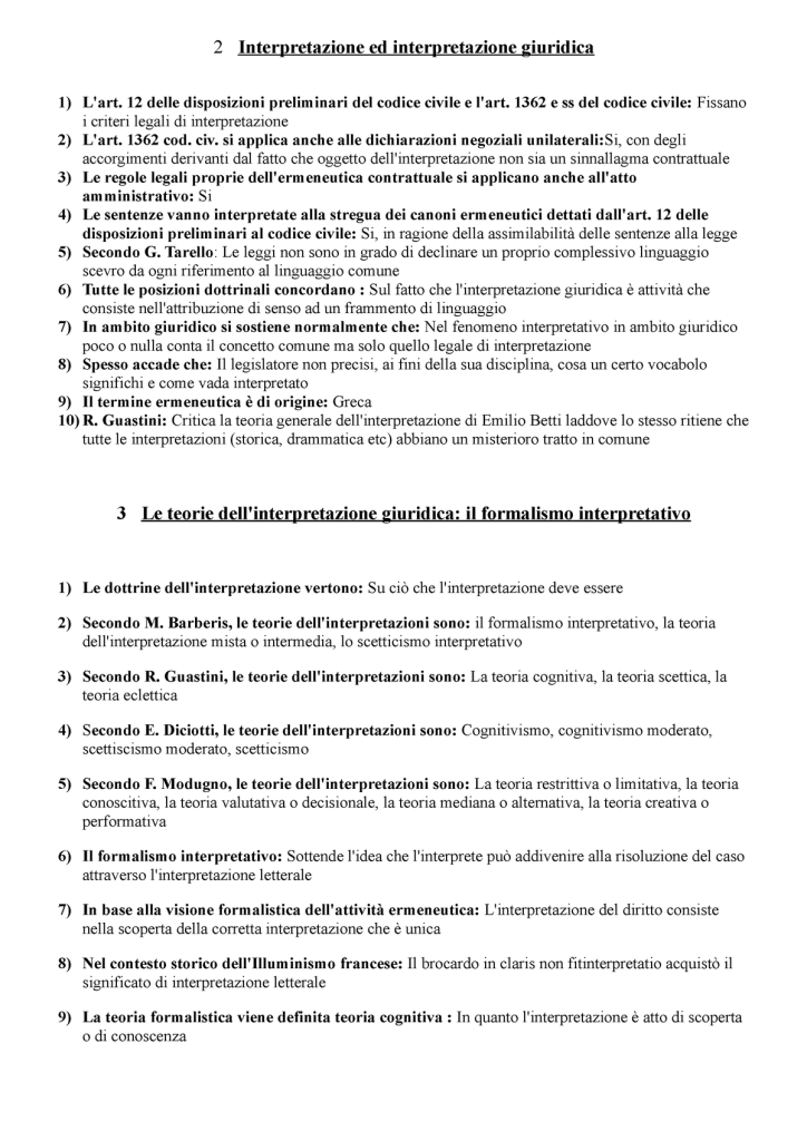 L'essenza dell'interpretazione nei procedimenti giudiziari