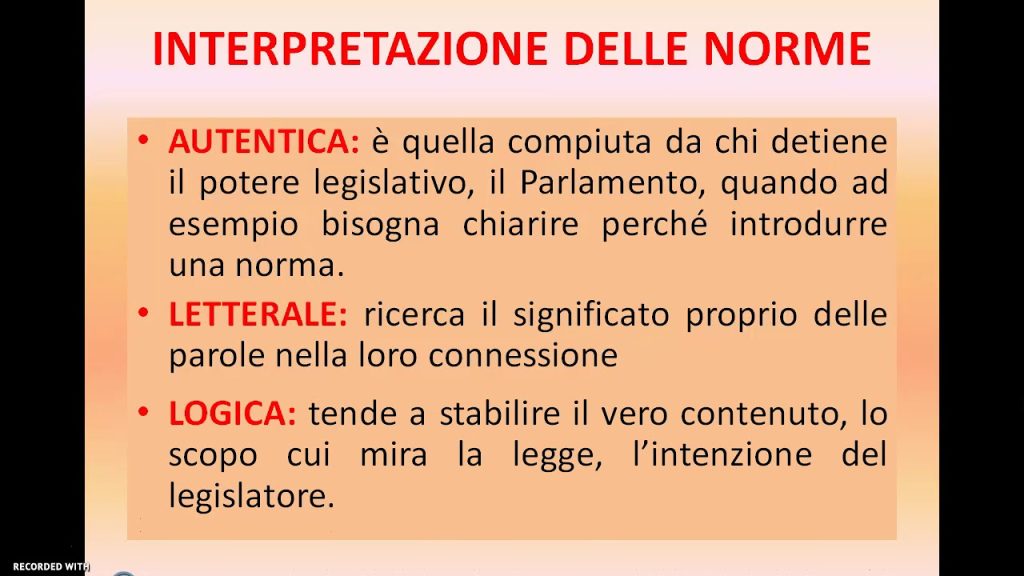 L'importanza dell'interpretazione nel diritto