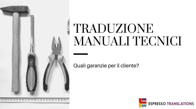 Traduzioni manuali per la sicurezza in italiano