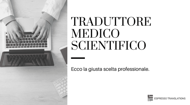 Traduzioni testi medici esperti in italiano